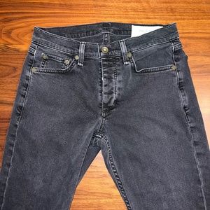 Rag & Bone Fit 1/Slim Jeans, Men’s 28x28, Black/Grey Color